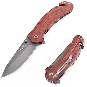 [Amazonブランド] Umi(ウミ) 折りたたみナイフ フォールディングナイフ ステンレスブレード