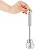 New Star Foodservice Easy Hand Push Whisk, Stainless Steel, 10-Inch