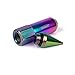 Xprite Neon Chrome Aluminum Mounted 90mm Spike Extended Nut Refit Wheel Lug Nuts/Tire Screw M12x1.5