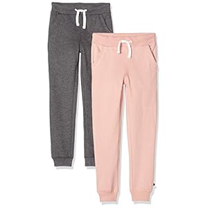 MINYMO meisjes Broek Minymo 2-pack sweatpants/vrijetijdsbroek voor meisjes
