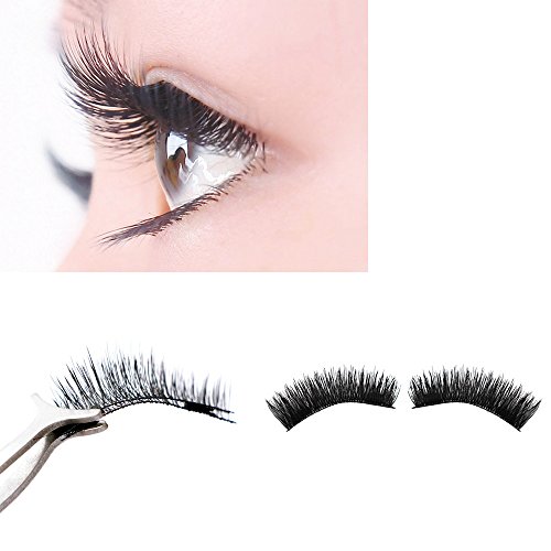 Highpot Ultra-thin 0.2mm Magnetic Eye Lashes 3D Reusable False Magnet Eyelashes (A)