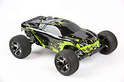 SummitLink Compatible Custom Body Muddy Green Over Black Replacement for 1/10 Scale RC Car or Truck (Truck not Included) R-G-01
