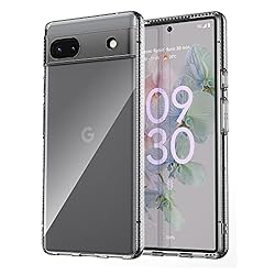 for Pixel 6A Clear case,Slim Thin Soft Skin