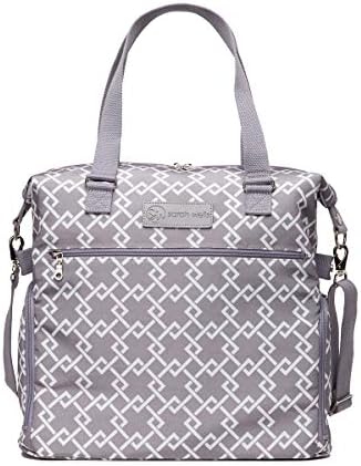 Sarah Wells Lizzy Breast Pump Bag (Gray 