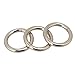 RDEXP Heavy Duty Silver Metal O Ring Buckle for Purses Bags Backpack Straps Set of 20