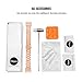 Oitom Stainless Steel Bands Compatilbe with Fitbit Charge 2,Premium Stainless Steel SS Metal Replacement Watch Band Strap for Smart Fitness Watch(Rose Gold)