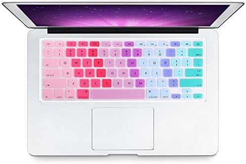LZL Life Keyboard Protector, Cover for Macbook Pro 13 Inch 15 Inch (with or without Retina Display) iMac and Macbook Air 13 Inch (with or without Retina Display) (Colorful)