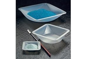 SEOH Plastic Square Weigh Boats Large Dish 100pk