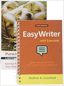 Pursuing Happiness & EasyWriter with Exercises: Parfitt ...