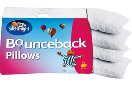 Silentnight Bounce Back Pillows 4 Pack Amazon Co Uk Kitchen