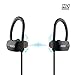 RIEMEX Wireless Headphones Sport with Microphone, Best Sports Earphones Mic IPX7 Waterproof IPX7 HD Stereo Earbuds for Running Workout Gym 8 Hours Battery Noise Cancelling Headsets