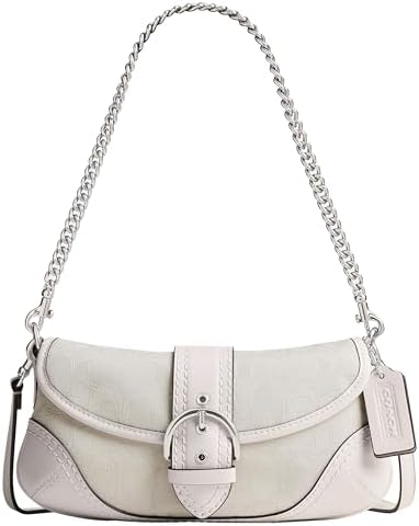 Coach Soho Flap Bag in Crystal Signature Jacquard: Handbags