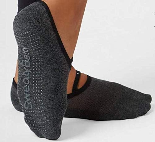 Sweaty Betty Pilates/Yoga Socks - 2 Pairs - Perfect for Pilates, Yoga, Pure Barre, Ballet, Dance, Barefoot Workout