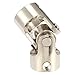 uxcell 8mm to 8mm Inner Dia Rotatable Universal Steering Shaft U Joint Coupler