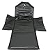 Black Leather Satin Necklace Jewelry Travel Folder Display Case