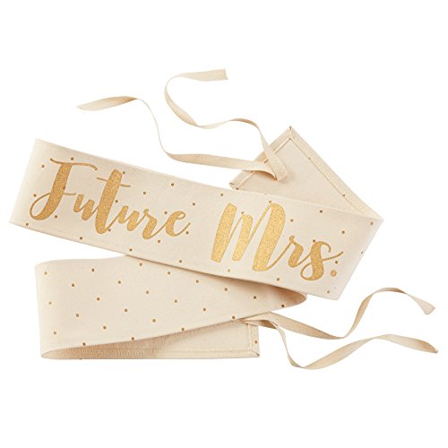 Mud Pie 4485026F Future Mrs. Wedding Sash