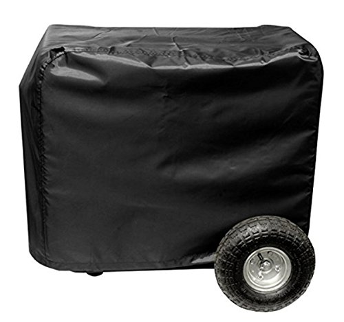 Wanty Water/UV Resistant Generator Cover Outdoor Waterproof Generator Cover/ Tent With Velcro (black-33inch) - Thumbnail 2
