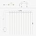 Homestarry 300 LEDs Window Battery Operated Curtain Fairy, String Remote, Twinkle Lights, Warm White,6.3 ft x 10 ft for Party, Wedding, Patio,Wall D¨¦cor Christmas,Indoor and Outdoor ¡­
