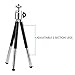 DeepLee 2017 New Lightweight Mini Tripod Stand with Aluminum Medal Head, 2-Section Legs and Latest-Design Double Locks for Mini Projector, Small Camera, Webcam, GoPro, Phone Holder