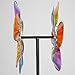 Bits and Pieces - Prismatic Posy Wind Spinner - Decorative Kinetic Wind Mill - Unique Outdoor Lawn and Garden Décor, Lawn Ornament
