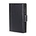 BlackBerry Passport Case, ACEABOVE [Stand Feature] Blackberry Passport Wallet Case **NEW** [Book Cover Case] [Black] - Premium Genuine Leather Wallet cover with Hand Strap - Leather Case with STAND Flip Cover and Credit Card ID Holders for Blackberry Passport 2014 Model – (Black)