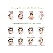Jade Roller,Gua Sha,Speesun Gua Sha Board and Gua Sha Scraping Tool, 100% Natural Healing Stone,Facial Your Health Tools (Pink)