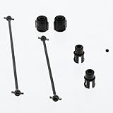 Team Losi 8IGHT-T 4.0 Truggy: Center Driveshaft/Dogbones, Outdrives, Axle Boots