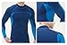 Tesla TM-MSR13-WTC_Large Men's UPF 50+ Long Sleeve Rashguard Surf Athletic Fit MSR13