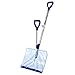 Snow Joe Snow Shovel, Shovelution Strain-Reducing Ice Remover w/Assist Handle, 18