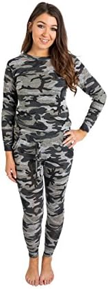 Plussize Ladies Grey Camouflage Tracksuit Joggers New Loungewear