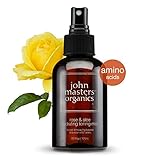 John Masters Organics - Rose & Aloe Hydrating Toning Mist - Moisturizing & Soothing Face & Body Spray for Dry & Oily Skin - Alcohol Free - 4.2 oz