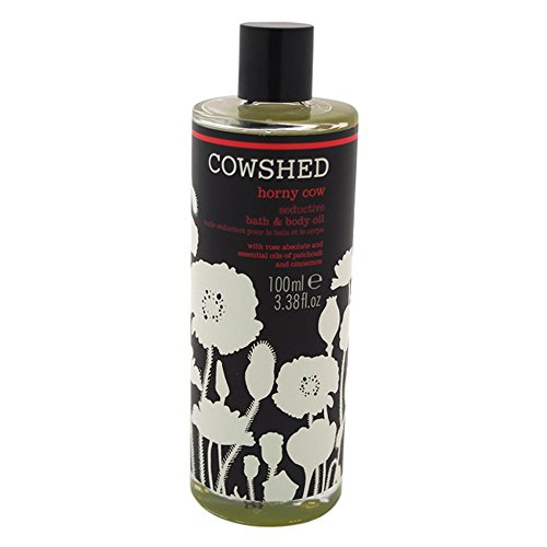 Cowshed Horny Cow Seductive Bath & Body Oil for Women, 3.38 Ounce