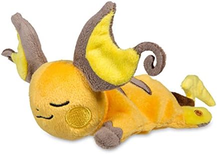 Sleeping Raichu Kuttari Cutie Poké Plush