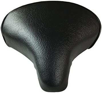 Heavy Duty Large Cruiser Bike Seat Extra Strong Steel Base Wide Bicycle Saddle