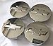 Haocc Loud Autocaps Gosweet CV075 4X Four Pieces Chrome Wheel Center Hub Cap for Chevy 2005-2013 Chevrolet 3.25