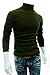 AKENA Men's Casual Turtleneck Shirt Pullover Slim Fit Long Sleeve Tops T-shirt