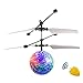 ZOHULU RC Flying Ball, Kids Toys RC Infrared Induction Drone Flying Toys Ball Hand Suspension Helicopter Built-in Shining LED Lighting Colorful Flying Mini Toy Balls for Kids, Teenagers and Adults Gif