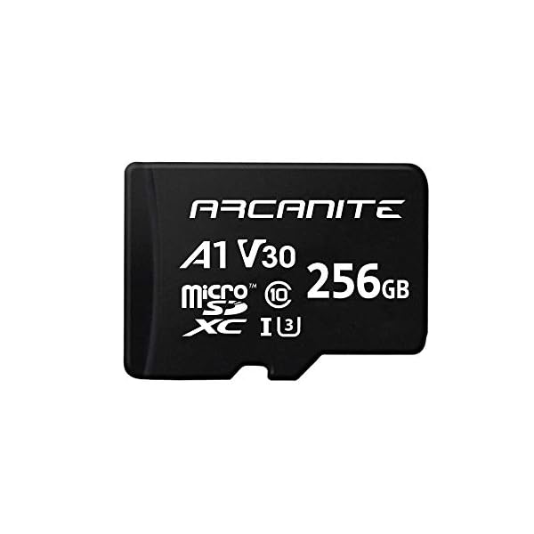 GoPro Shorty - Mini-Verlängerungsstange und Stativ schwarz + ARCANITE 256 GB microSDXC-Speicherkarte mit Adapter - UHS… – Bild 6