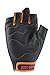 NIKE Women's Perf Wrap Training Gloves (Medium, Black/Bright Mandarin/Vivid Pink)