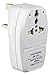 Yubi Power USA to UK Plug Adapter 3 in 1 Universal Travel Adapter with 2 Universal Outlets and 1 USB 2.1A Port - Built in Surge Protector and Light Indicator - Type G for UK, Hong Kong, and More!