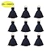 Wholesale Mini Black Tassel Charms Little Short Cotton Thread Tassel Supplies for Crafts and Jewelry Making(95-100PCS)