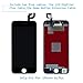 Compatible with iPhone 6S Plus Screen Replacement Black 5.5 Inch LCD Display with 3D Touch Screen Digitizer Frame Full Assembly Include Full Free Repair Tools Kit+Instruction+Screen Protector