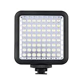 Godox LED64 Video Light 64 LED Lights for DSLR Camera Camcorder Mini DVR as Fill Light for Wedding News Interview Macrophotography