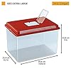 Ferplast Plastic Container for Small Animals GEO EXTRA LARGE Aquarium Tank 11 L for Fishes Terrarium Turtles Insects…