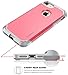 SGM iPhone 7 case, Premium Hybrid [Dual Layer] Armor Case Cover for Apple iPhone 7 [Anti-Slip Design] [Shock Proof]– Red Melon/Gray