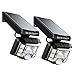 Outdoor Solar Lights, Intelligent dynami Sensor, 8 LED Lighting Super Bright Sensor Outdoor Light, Wall Solar Light Outdoor Security Lighting - IP65 Waterproof Solar Light for Patio (2pack)