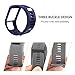 NotoCity Silicone Watch Band Replacement for Spark/Spark 3/Golfer 2/Adventurer/Runner 2/3 Smartwatch for man women(Dark blue)