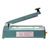Atiena 8 inch (200 mm) Impulse Bag Sealer Poly Bag