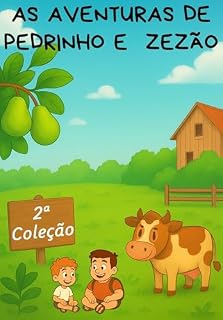Livro 2ª Coleção de Aventuras Pedrinho e Zezão