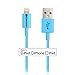 [Apple MFi Certified] Cable Matters Lightning Cable in Blue 6.6 Feet/2 Meters
